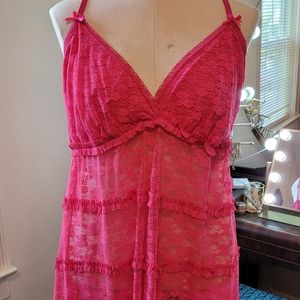 Lane Bryant Cacique lace babydoll lingerie